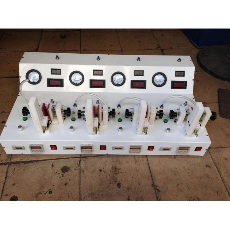 Máquina de prueba de varilla de batería de cartucho de cuatro estaciones