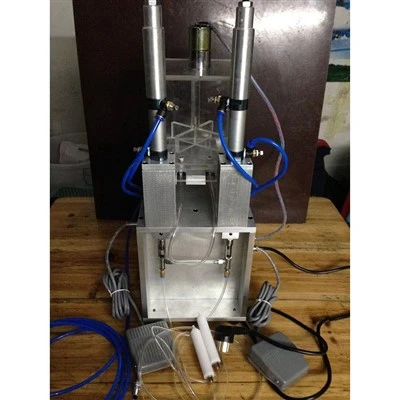 Máquina de llenado manual de doble cabezal CBD