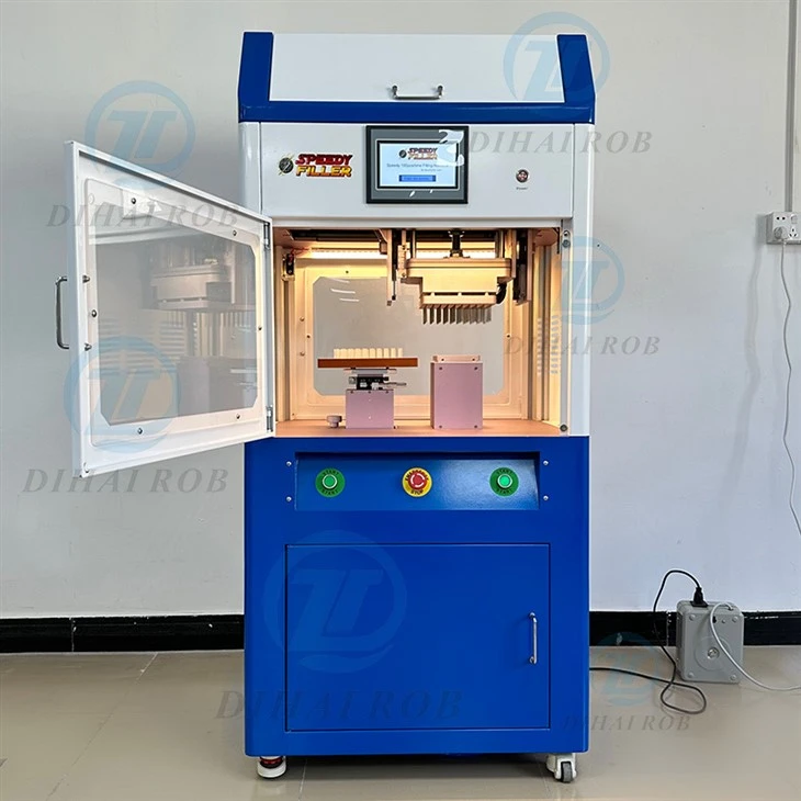 Máquina de llenado de cartucho de aceite grueso CBD - Alta capacidad 100pcs/tiempo